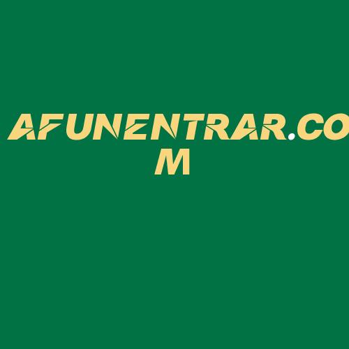 Logo da AFUNENTRAR